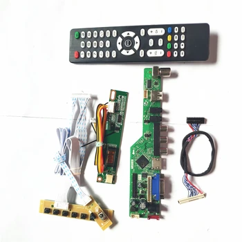 For CLAA154WB03A/D/N VGA HDMI AV USB Remote+Inverter+keyboard LCD display panel 1CCFL 30Pin LVDS T.V56 controller board DIY kit
For CLAA154WB03A/D/N VGA HDMI AV USB Remote+Inverter+keyboard LCD display panel 1CCFL 30Pin LVDS T.V56 controller board DIY kit