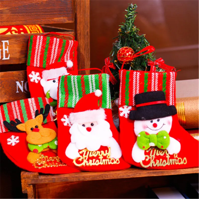 Christmas Xmas Tree Hanging Party Tree Decor Santa Stocking Sock Gift Candy Bags Cartoon Alphabet Socks Stripe Pendant
Christmas Xmas Tree Hanging Party Tree Decor Santa Stocking Sock Gift Candy Bags Cartoon Alphabet Socks Stripe Pendant