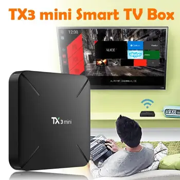 Newest Tanix TX3 mini TV Box S905W Android 7.1 Quad-Core 1+8GB/2+16GB HDMI 2.0 Smart TV Box w/Remote Control EU/US Set Top Box
Newest Tanix TX3 mini TV Box S905W Android 7.1 Quad-Core 1+8GB/2+16GB HDMI 2.0 Smart TV Box w/Remote Control EU/US Set Top Box