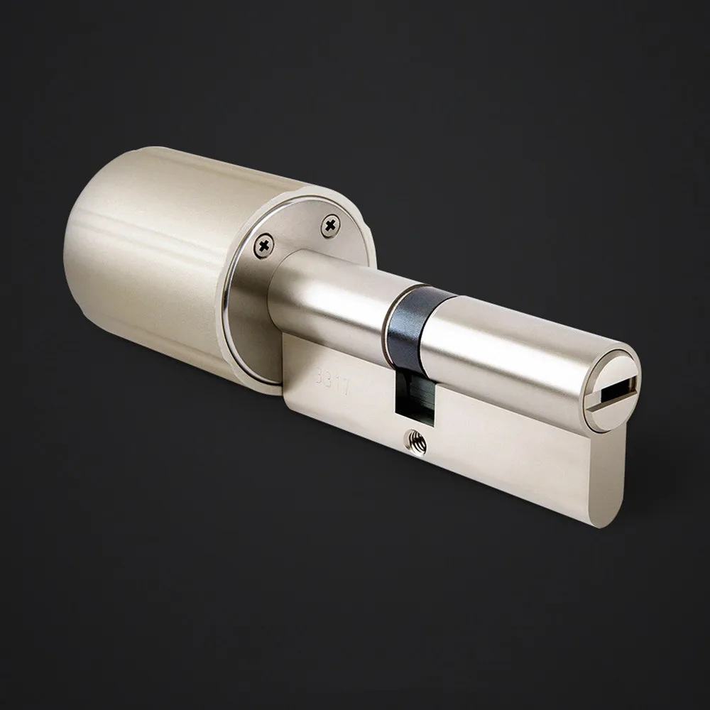 Smart Lock Cylinder Intelligent Practical Anti-theft Security Door Lock 128-Bit Encryption With 5 Keys Tuya APP Upgrade Version
Smart Lock Cylinder Intelligent Practical Anti-theft Security Door Lock 128-Bit Encryption With 5 Keys Tuya APP Upgrade Version