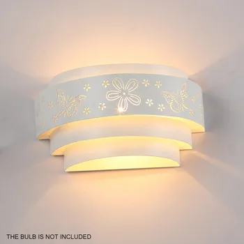 E27 Wall Light Indoor Home Decor Modern Hallway Wide Voltage Hollowed Out Balcony Bedroom Living Room Iron Lampshade Simple 
E27 Wall Light Indoor Home Decor Modern Hallway Wide Voltage Hollowed Out Balcony Bedroom Living Room Iron Lampshade Simple