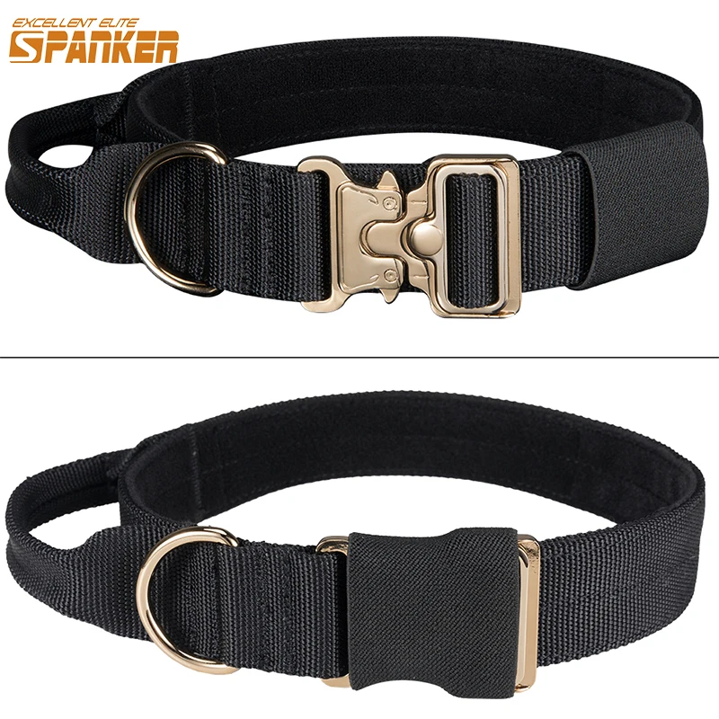 EXCELLENT ELITE SPANKER Outdoor Puppy Collar Tactical Dogs Collar Training Dog Durable Nylon Collar Adjustable
EXCELLENT ELITE SPANKER Outdoor Puppy Collar Tactical Dogs Collar Training Dog Durable Nylon Collar Adjustable