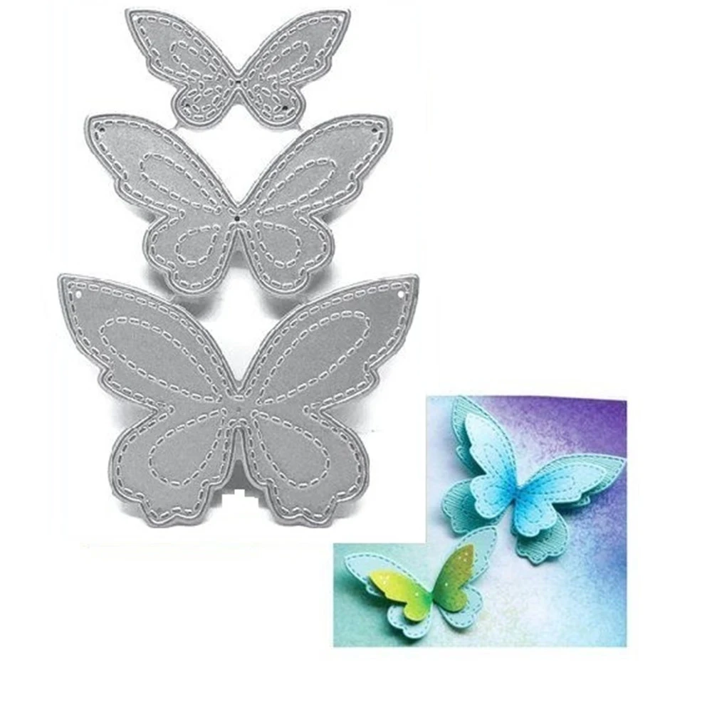 3PCS/Set Butterfly Metal Cutting Dies Stencil for DIY Scrapbooking Album Embossing Paper Cards Making Decorative Crafts Die Cuts
3PCS/Set Butterfly Metal Cutting Dies Stencil for DIY Scrapbooking Album Embossing Paper Cards Making Decorative Crafts Die Cuts