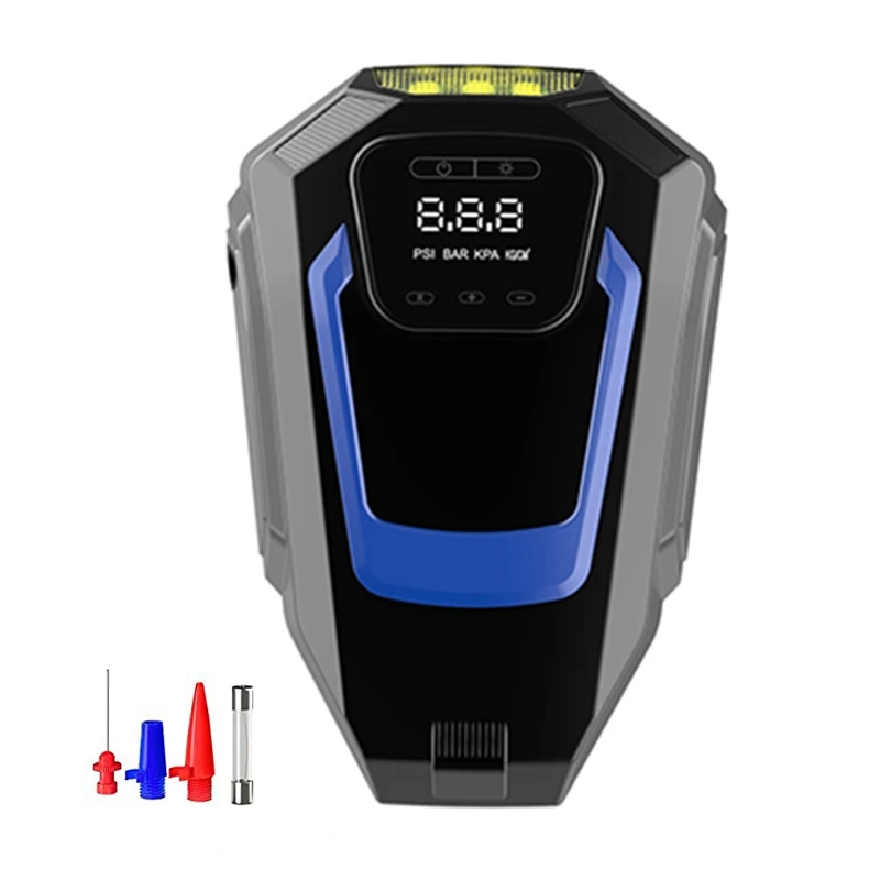 Car LED Digital Display Air Compressor Portable Inflatable Pump 12V Automobile Tire Fast Inflator Mini Electric Auto For Travel
Car LED Digital Display Air Compressor Portable Inflatable Pump 12V Automobile Tire Fast Inflator Mini Electric Auto For Travel