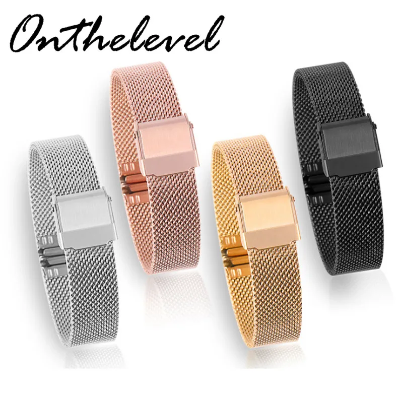 Original Daniel Wellington Strap bracelet Gold Mesh Belt Steel Belt 06 line 12-20mm Stainless Steel Woven Milan Watch Strap
Original Daniel Wellington Strap bracelet Gold Mesh Belt Steel Belt 06 line 12-20mm Stainless Steel Woven Milan Watch Strap