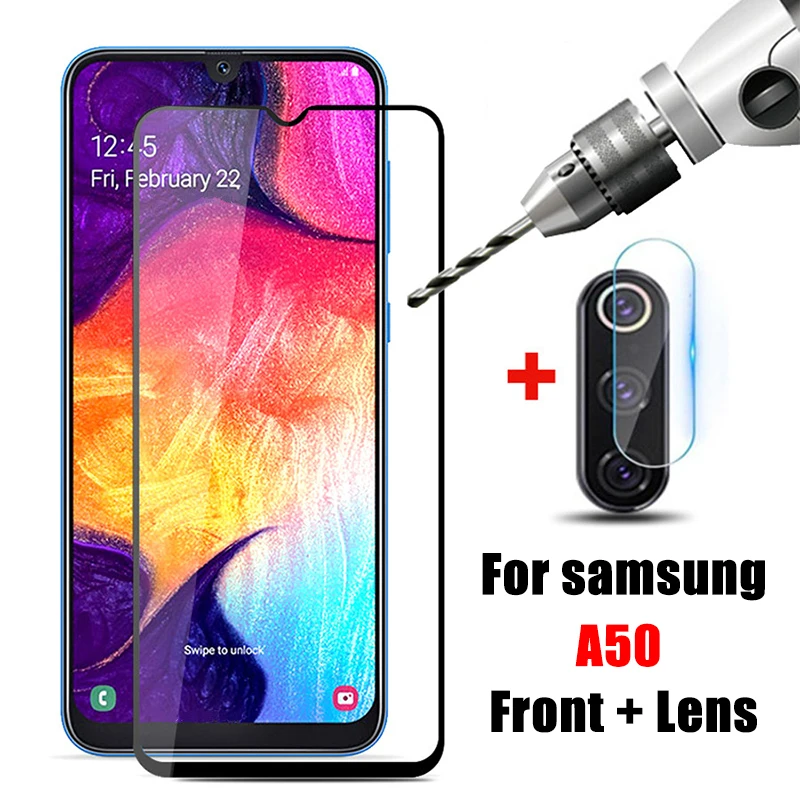 2 in 1 Protective Glass on For Samsung Galaxy A50 Screen Protector Tempered Glass on Sansung A50 A 50 samsungA50 Protection Glas
2 in 1 Protective Glass on For Samsung Galaxy A50 Screen Protector Tempered Glass on Sansung A50 A 50 samsungA50 Protection Glas