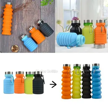 Fashion 550ml Reusable Foldable Collapsible Bottles NEW Water Flexible Hiking Convenient
Fashion 550ml Reusable Foldable Collapsible Bottles NEW Water Flexible Hiking Convenient