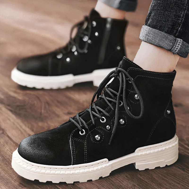 2019 new autumn Martin boots men's high help British wind retro tooling boots tide shoes winter men's shoes thick-soled leather
2019 new autumn Martin boots men's high help British wind retro tooling boots tide shoes winter men's shoes thick-soled leather