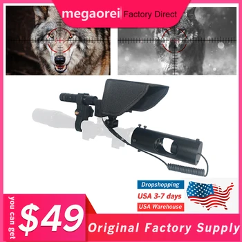 Megaorei Night Vision Scope Cameras Hunting Wildlife Trap Infrared LEDs Outdoor Waterproof Cameras 850nm IR Flashlight
Megaorei Night Vision Scope Cameras Hunting Wildlife Trap Infrared LEDs Outdoor Waterproof Cameras 850nm IR Flashlight