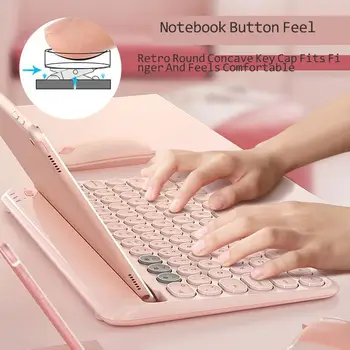 SeenDa Multi-device Bluetooth keyboard Rechargeable Wireless Bluetooth Keyboard Switch to 3 Devices for Cellphone Tablet PC
SeenDa Multi-device Bluetooth keyboard Rechargeable Wireless Bluetooth Keyboard Switch to 3 Devices for Cellphone Tablet PC