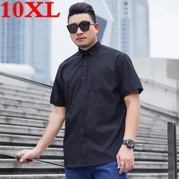 2020 new high quality Plus Size 8XL 7XL 6XL 5X New Summer Short Sleeve Pure Color Business Casual Shirts Men
2020 new high quality Plus Size 8XL 7XL 6XL 5X New Summer Short Sleeve Pure Color Business Casual Shirts Men