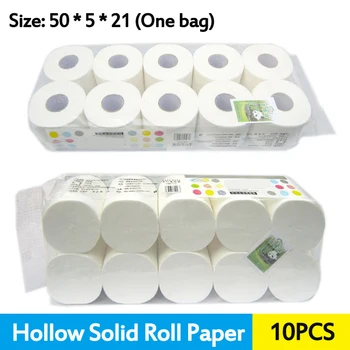 10 Rolls/Lot Toilet paper Toilet Tissue Home Bath Toilet Roll Paper Primary Wood Pulp Toilet Paper Tissue Roll 24h Fast Shipping
10 Rolls/Lot Toilet paper Toilet Tissue Home Bath Toilet Roll Paper Primary Wood Pulp Toilet Paper Tissue Roll 24h Fast Shipping