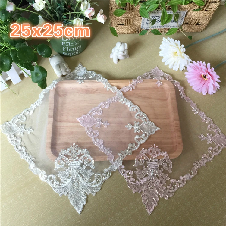 Square Modern Minimalist Style Mesh Embroidery Napkin Placemat Vase Cushion Table Lamp Pad Cooker Cover Towel Coffee Coaster
Square Modern Minimalist Style Mesh Embroidery Napkin Placemat Vase Cushion Table Lamp Pad Cooker Cover Towel Coffee Coaster