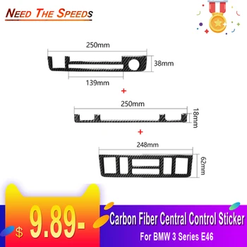 Auto Accessory Interior Instrument Dashboard Central Control Trim Frame Sticker Decorative Cover for BMW 3 Series E46 Car Parts
Auto Accessory Interior Instrument Dashboard Central Control Trim Frame Sticker Decorative Cover for BMW 3 Series E46 Car Parts