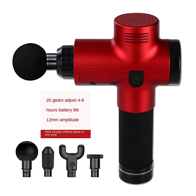 Fascia Gun Fitness Massager Gun Electric Muscle Fascial Massager Gun for Home Relaxation and Sports
Fascia Gun Fitness Massager Gun Electric Muscle Fascial Massager Gun for Home Relaxation and Sports