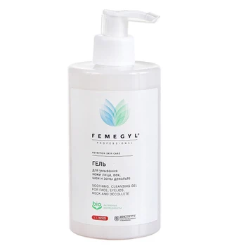 Gel for washing the skin of the face, eyelids, neck and decollete Femegyl, 16-01-002, 400 ml
Gel for washing the skin of the face, eyelids, neck and decollete Femegyl, 16-01-002, 400 ml
