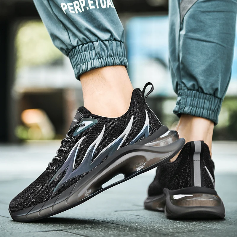 New Flame Design Men Running Shoes Breathable Chunky Sneakers Reflective Sports Shoes Outdoor Light Jogging Gym Shoes Zapatillas
New Flame Design Men Running Shoes Breathable Chunky Sneakers Reflective Sports Shoes Outdoor Light Jogging Gym Shoes Zapatillas