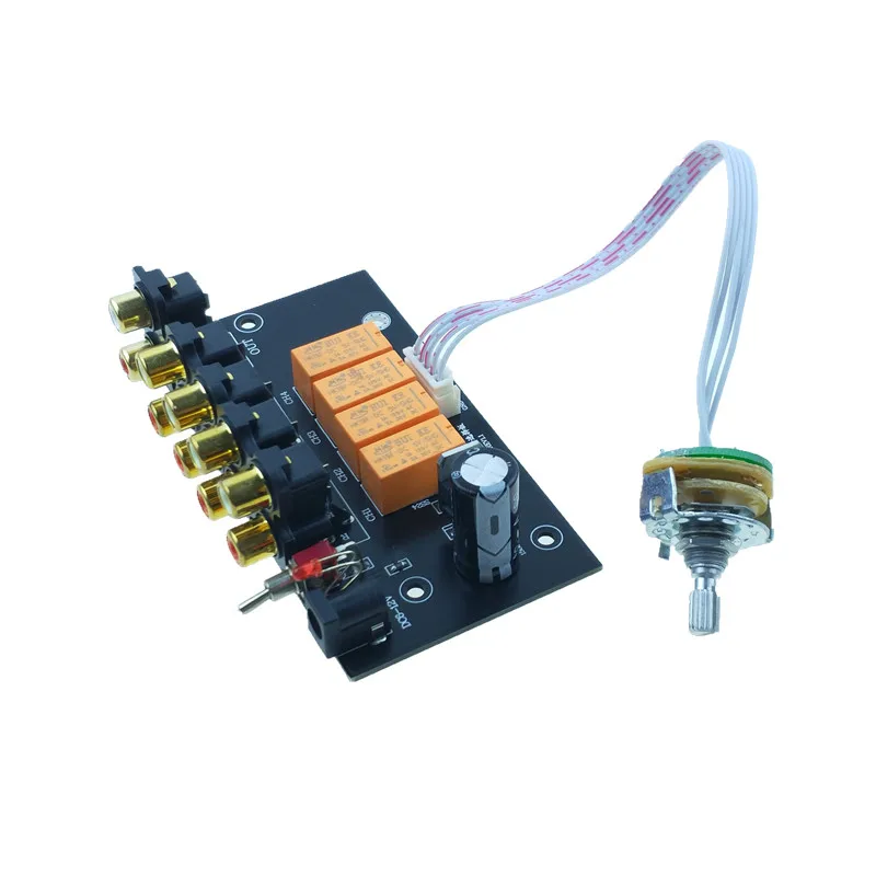 NEW hifi audio 4 pairs RCA input Source Selector Signal Selector Switching For Preamp Power Amplifier 4 IN 1 OUT
NEW hifi audio 4 pairs RCA input Source Selector Signal Selector Switching For Preamp Power Amplifier 4 IN 1 OUT