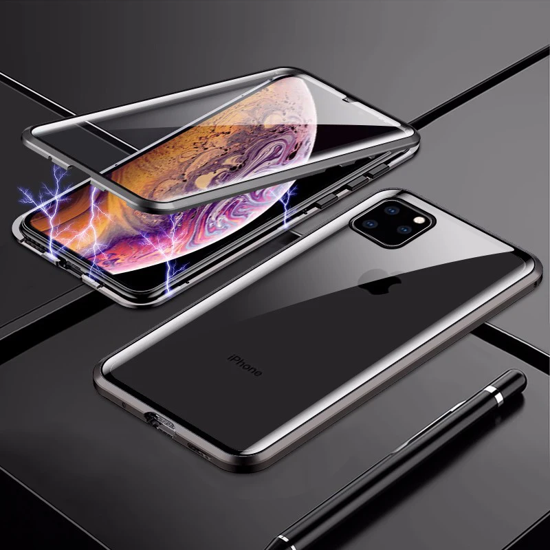 Advaka Anti-knock Strong Magnetic Double-side Tempered Glass Sheet Case For iPhone 11 Full Protection Phone Case Double-sided
Advaka Anti-knock Strong Magnetic Double-side Tempered Glass Sheet Case For iPhone 11 Full Protection Phone Case Double-sided