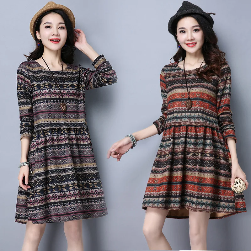 Photo Shoot 2019 Spring Clothing New Style WOMEN'S Dress Printed Long Sleeve Mid-length Cotton Linen Dress
Photo Shoot 2019 Spring Clothing New Style WOMEN'S Dress Printed Long Sleeve Mid-length Cotton Linen Dress
