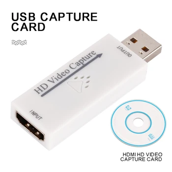 For Live Streaming Broadcast 1pc High Quality HDMI to USB 2.0 Capture Card 4K 1080P Video Grabber Record Box Pohiks
For Live Streaming Broadcast 1pc High Quality HDMI to USB 2.0 Capture Card 4K 1080P Video Grabber Record Box Pohiks