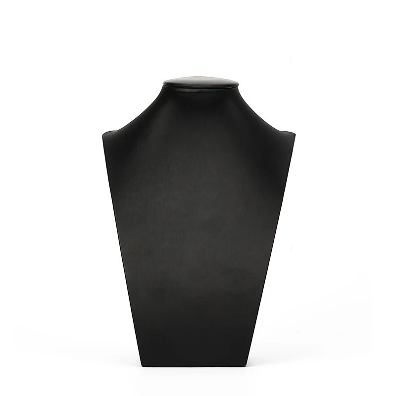 2020 Exquisite Black Brushed Leather Bust Portrait Jewelry Necklace Long Chain Pendant For Shop Window Counter Display Stand
2020 Exquisite Black Brushed Leather Bust Portrait Jewelry Necklace Long Chain Pendant For Shop Window Counter Display Stand