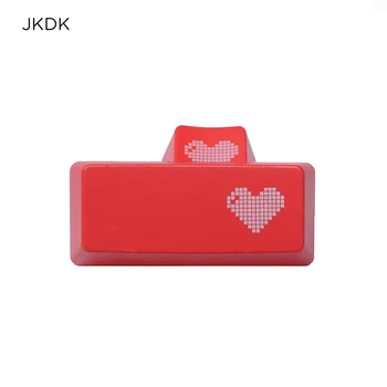 1pc Red Pixel love heart ABS key cap ESC enter personality backlit keycap for MX switch mechanical keyboard OEM profile
1pc Red Pixel love heart ABS key cap ESC enter personality backlit keycap for MX switch mechanical keyboard OEM profile