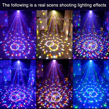 Crystal Magic Ball Led Stage Lamp Remote Control Disco Laser Light Party Lights Sound Control DMX Lumiere Laser
Crystal Magic Ball Led Stage Lamp Remote Control Disco Laser Light Party Lights Sound Control DMX Lumiere Laser