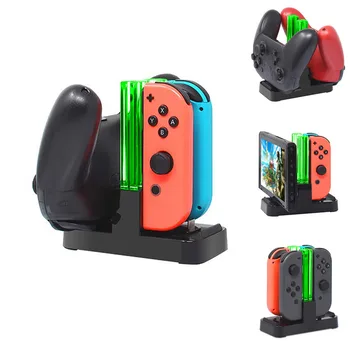 4 in1 Charging Dock For Nintend Switch Joy-con Controller LED Charger For Nintendo Switch Pro Gamepad Charge Stand NS Switch
4 in1 Charging Dock For Nintend Switch Joy-con Controller LED Charger For Nintendo Switch Pro Gamepad Charge Stand NS Switch