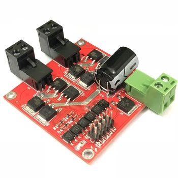 7A 160W 2 Channel CH Dual H-bridge DC Motor Driver Module Positive / Negative PWM Regulation Optocoupler Isolation L298 Logic
7A 160W 2 Channel CH Dual H-bridge DC Motor Driver Module Positive / Negative PWM Regulation Optocoupler Isolation L298 Logic