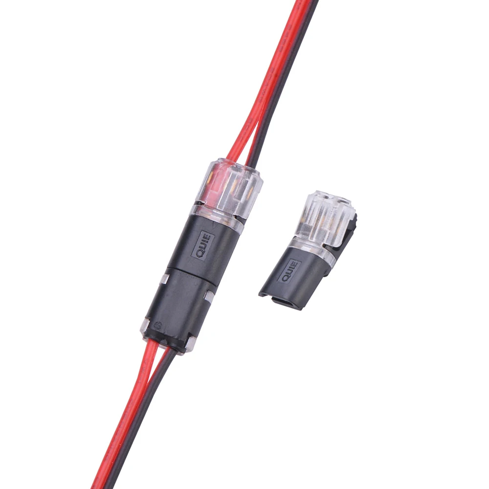 10pcs 2pin Pluggable Spring Scotch Lock Wire Connector for 22-20AWG Wire Quick Splice Connector Cable Crimp Terminal Blocks
10pcs 2pin Pluggable Spring Scotch Lock Wire Connector for 22-20AWG Wire Quick Splice Connector Cable Crimp Terminal Blocks