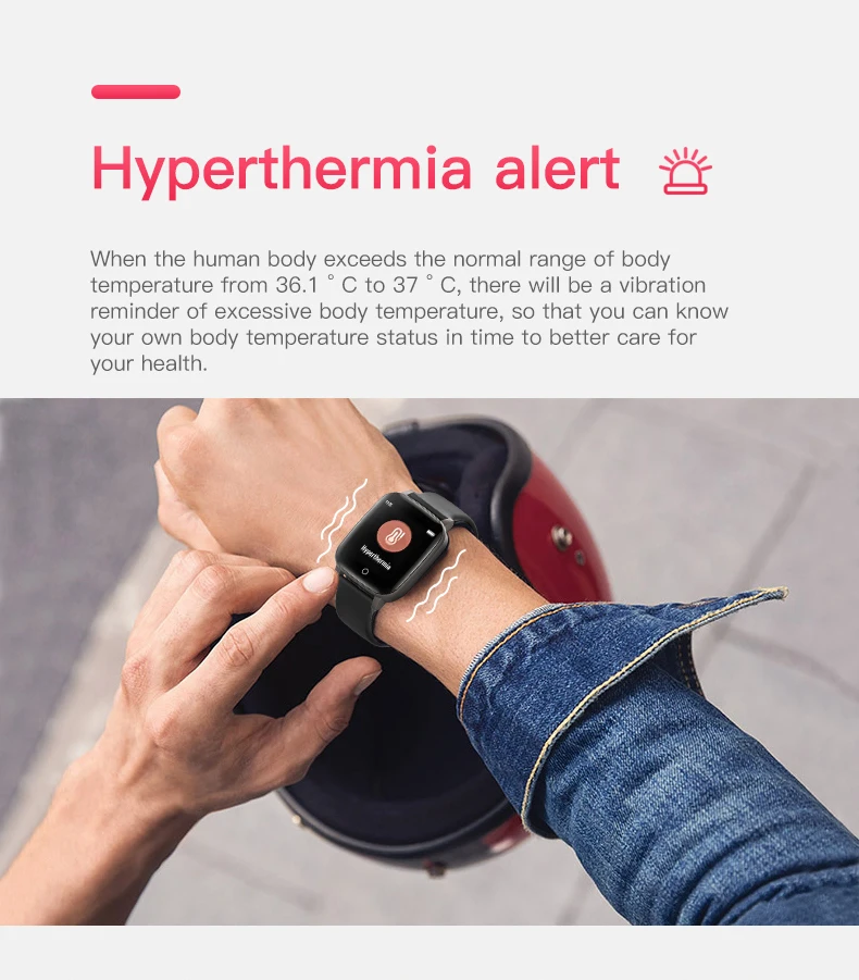reloj north edge para medir hipertermia