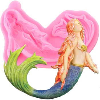 Swimming Mermaid Silicone Moluds Fondant Cake Decoration Cupcakes Sugarcraft Cookies Candies Cards Clay Bakeware Tools
Swimming Mermaid Silicone Moluds Fondant Cake Decoration Cupcakes Sugarcraft Cookies Candies Cards Clay Bakeware Tools