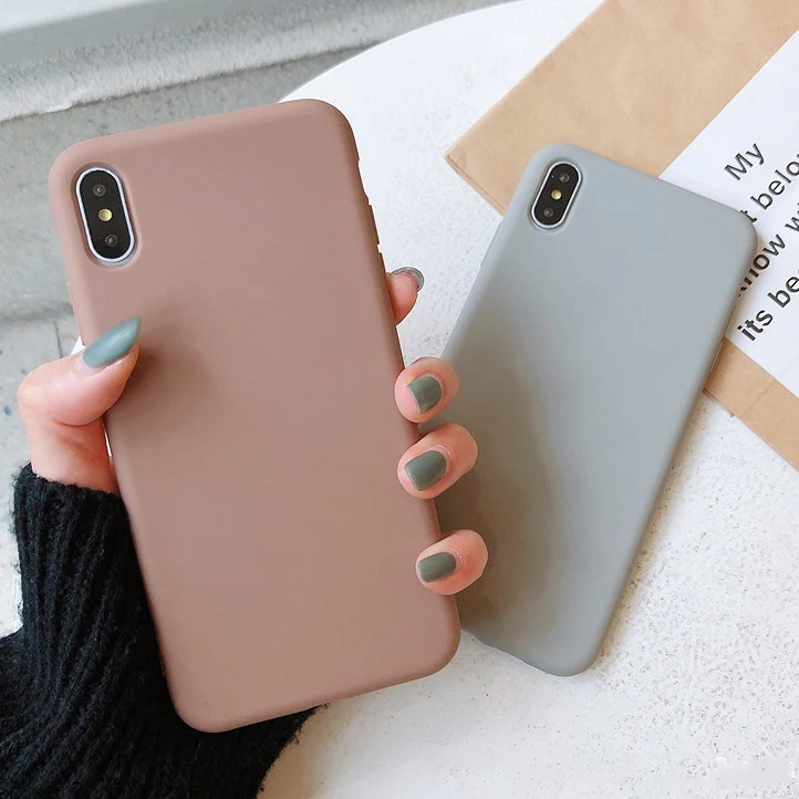 Роскошные Яркие однотонные тонкие мягкие чехлы для Samsung Galaxy A7 A9 A6 A8 Plus 2018 A8S A9S A2 Core