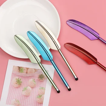 Multicolor Feather Capacitor Pen Tablet Phone Stylus Condenser Stylus High Precision Touch Screen for iPad Computer Accessories
Multicolor Feather Capacitor Pen Tablet Phone Stylus Condenser Stylus High Precision Touch Screen for iPad Computer Accessories