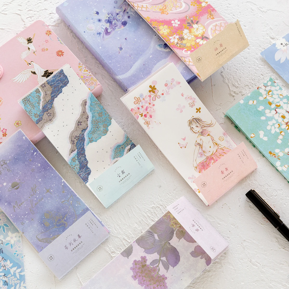 Mohamm 20 Sheets 80mm x 170mm Soft Material Paper Series Fresh Notepad Memo Pad Note Memo Sheets Stationery Office Supplies
Mohamm 20 Sheets 80mm x 170mm Soft Material Paper Series Fresh Notepad Memo Pad Note Memo Sheets Stationery Office Supplies