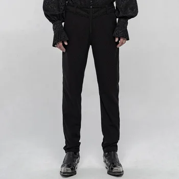 PUNKRAVE Men's Gothic Dress Trousers Gorgeous Simple Style Slim Fit Dark Jacquard Prom Dinner Long Pants 
PUNKRAVE Men's Gothic Dress Trousers Gorgeous Simple Style Slim Fit Dark Jacquard Prom Dinner Long Pants