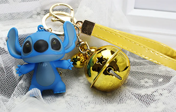 27 Styles New Arrival Cartoon Lilo and Stitch Keychain LED Stitch Key Ring Sound Flash Rope Bell Backpack Pandent Gifts
27 Styles New Arrival Cartoon Lilo and Stitch Keychain LED Stitch Key Ring Sound Flash Rope Bell Backpack Pandent Gifts