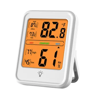 Smart home desk wireless multi-data LCD display digital thermometer humidity temperature resolution detector
Smart home desk wireless multi-data LCD display digital thermometer humidity temperature resolution detector