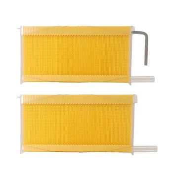 2 Set Automatic Honey Collection Nest Frame Beekeeper Beehive Plastic Honeycomb Block Box - Without Key & with Key
2 Set Automatic Honey Collection Nest Frame Beekeeper Beehive Plastic Honeycomb Block Box - Without Key & with Key