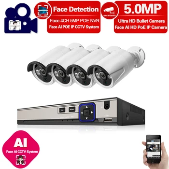 Face Detection Poe Nvr Cctv Camera Security System Kit 4ch Outdoor Waterproof Video Surveillance Ip Cameras 5mp Hd Camera Set
Face Detection Poe Nvr Cctv Camera Security System Kit 4ch Outdoor Waterproof Video Surveillance Ip Cameras 5mp Hd Camera Set