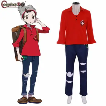 Anime Pokemon Pokémon Sword And Pokémon Shield Male Trainer Cosplay Costume With Hat Women Men Halloween Carnival Clothes
Anime Pokemon Pokémon Sword And Pokémon Shield Male Trainer Cosplay Costume With Hat Women Men Halloween Carnival Clothes
