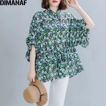 DIMANAF Plus Size Women Chiffon Blouse Floral Print Summer Shirt Female Lady Top Tunic Ruffles Loose Oversize Casual Clothes 5XL
DIMANAF Plus Size Women Chiffon Blouse Floral Print Summer Shirt Female Lady Top Tunic Ruffles Loose Oversize Casual Clothes 5XL