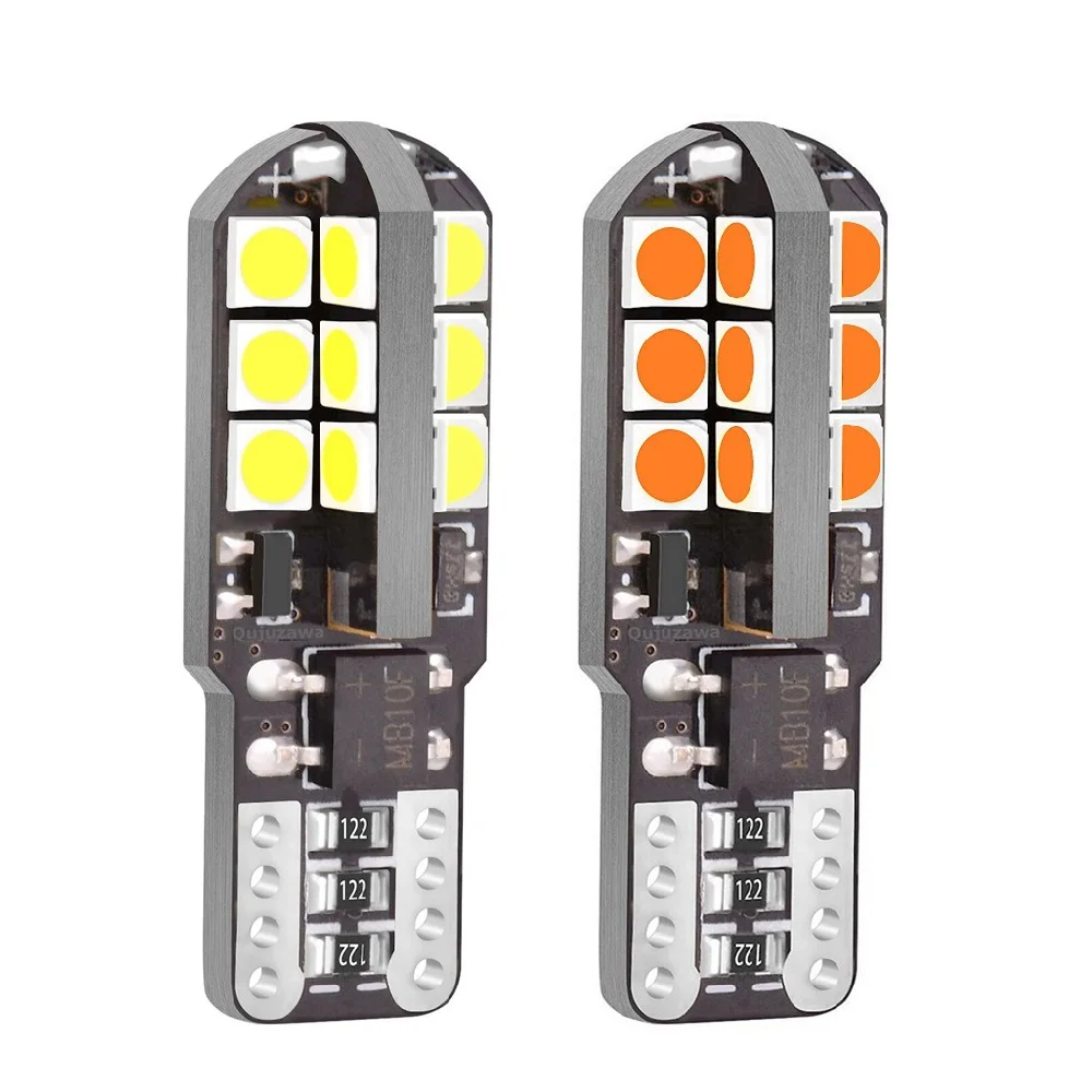 2PCS New T10 W5W Super Bright 3030 Led Car Parking Lights Turn Side Bulb Canbus Error Free Auto Wedge Interior Reading Dome Lamp
2PCS New T10 W5W Super Bright 3030 Led Car Parking Lights Turn Side Bulb Canbus Error Free Auto Wedge Interior Reading Dome Lamp