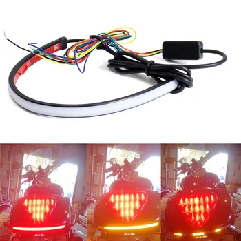 300mm Motorcycle Running Brake Tail Light Turn Signal Integrated LED Stop Light Strip Motorcycle License Plate Light
300mm Motorcycle Running Brake Tail Light Turn Signal Integrated LED Stop Light Strip Motorcycle License Plate Light