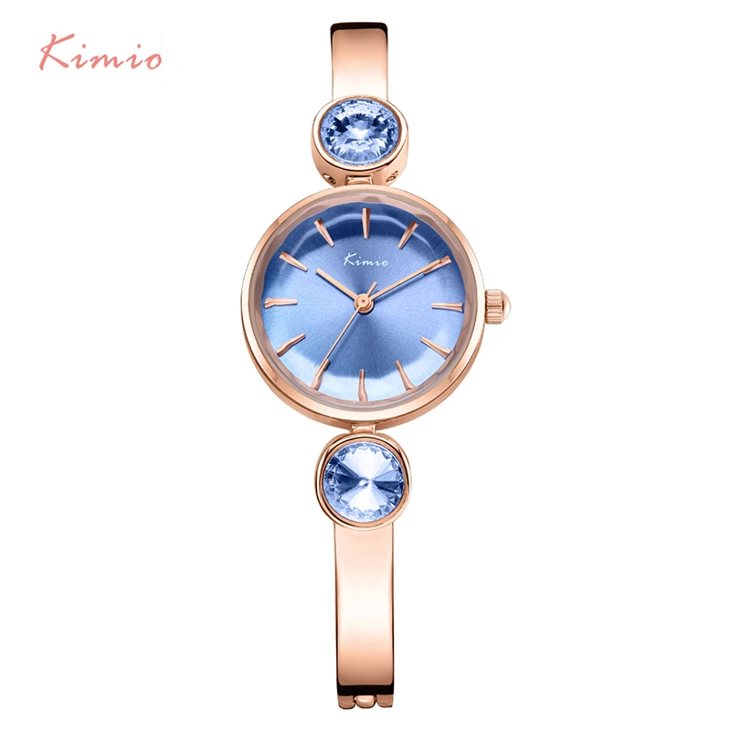 KIMIO Brand Stainless Steel Women Watches Luxury Blue Gem Rhinestone Bracelet Watch Waterproof Ladies Quartz Watch Montre Femme
KIMIO Brand Stainless Steel Women Watches Luxury Blue Gem Rhinestone Bracelet Watch Waterproof Ladies Quartz Watch Montre Femme