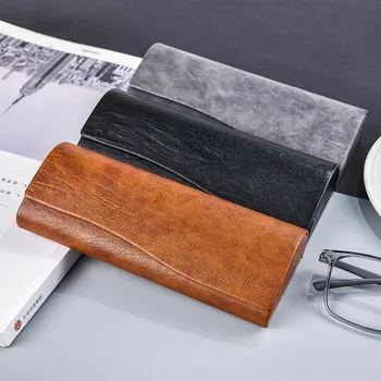 Handmade Leather Glasses Case For men Waterproof Hard Frame Eyeglass Case Reading Glasses Box Multicolor Eyewear Spectacle Cases 
Handmade Leather Glasses Case For men Waterproof Hard Frame Eyeglass Case Reading Glasses Box Multicolor Eyewear Spectacle Cases
