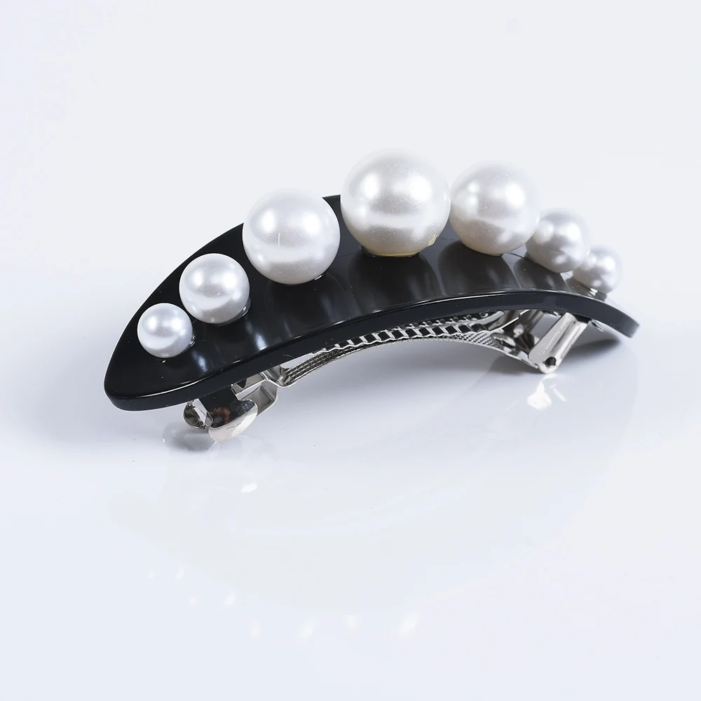 ZA 2019 New Fashion Black Acrylic Pearls Hair Clips for Women Vintage Hair Jewelry Simulated Pearl Hair Pins
ZA 2019 New Fashion Black Acrylic Pearls Hair Clips for Women Vintage Hair Jewelry Simulated Pearl Hair Pins