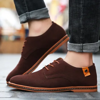 Mazefeng Brand 2020 Spring Suede Leather Men Shoes Oxford Casual Classic Sneakers for Male Comfortable Footwear Big Size 38-48
Mazefeng Brand 2020 Spring Suede Leather Men Shoes Oxford Casual Classic Sneakers for Male Comfortable Footwear Big Size 38-48