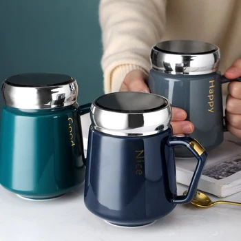 Creative Fashion Ceramicmugs Coffee Cups Ceramic Large Mug with Lid Spoon Coffee Mug Travel Frida Kahlo Household Bb50
Creative Fashion Ceramicmugs Coffee Cups Ceramic Large Mug with Lid Spoon Coffee Mug Travel Frida Kahlo Household Bb50